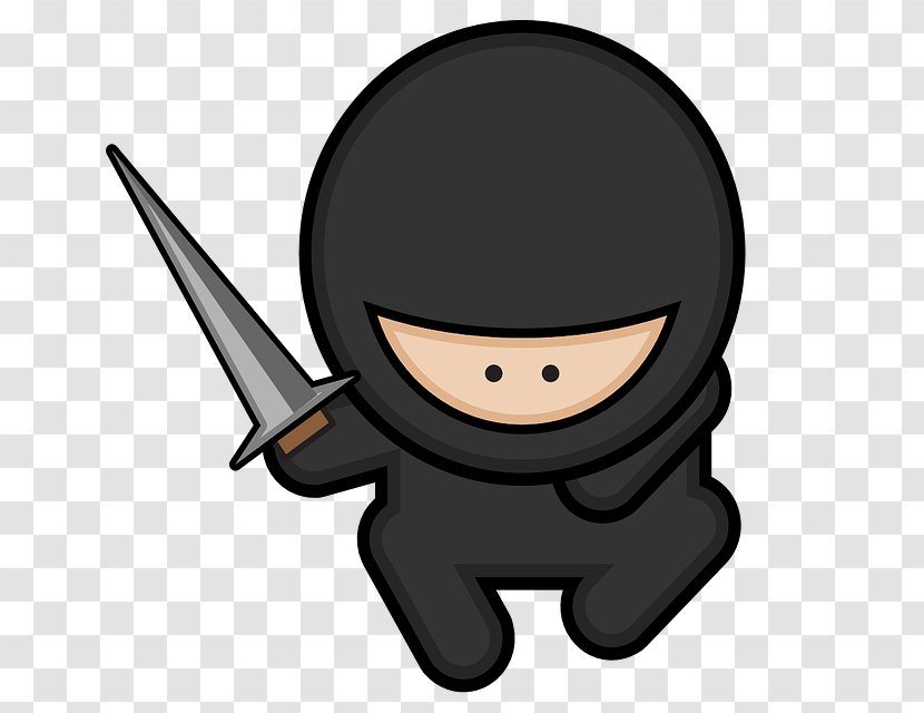 Ninja Cartoon Clip Art - Fictional Character Transparent PNG