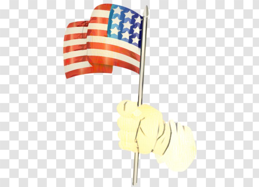 Flag Cartoon - Of The United States Transparent PNG