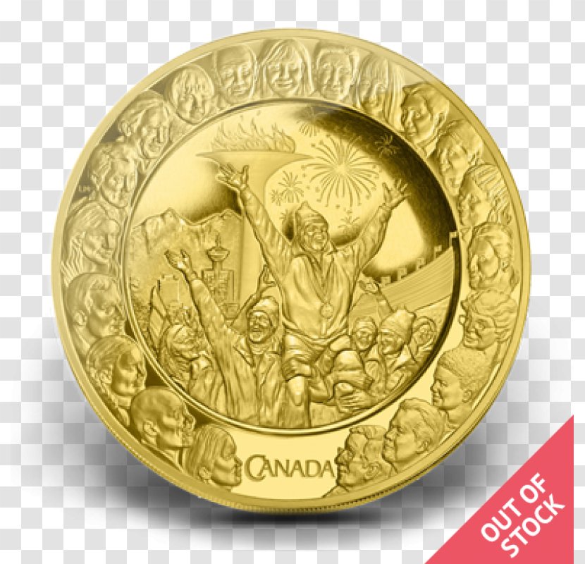 Coin Gold Bronze Medal Silver - Canadian Money Transparent PNG