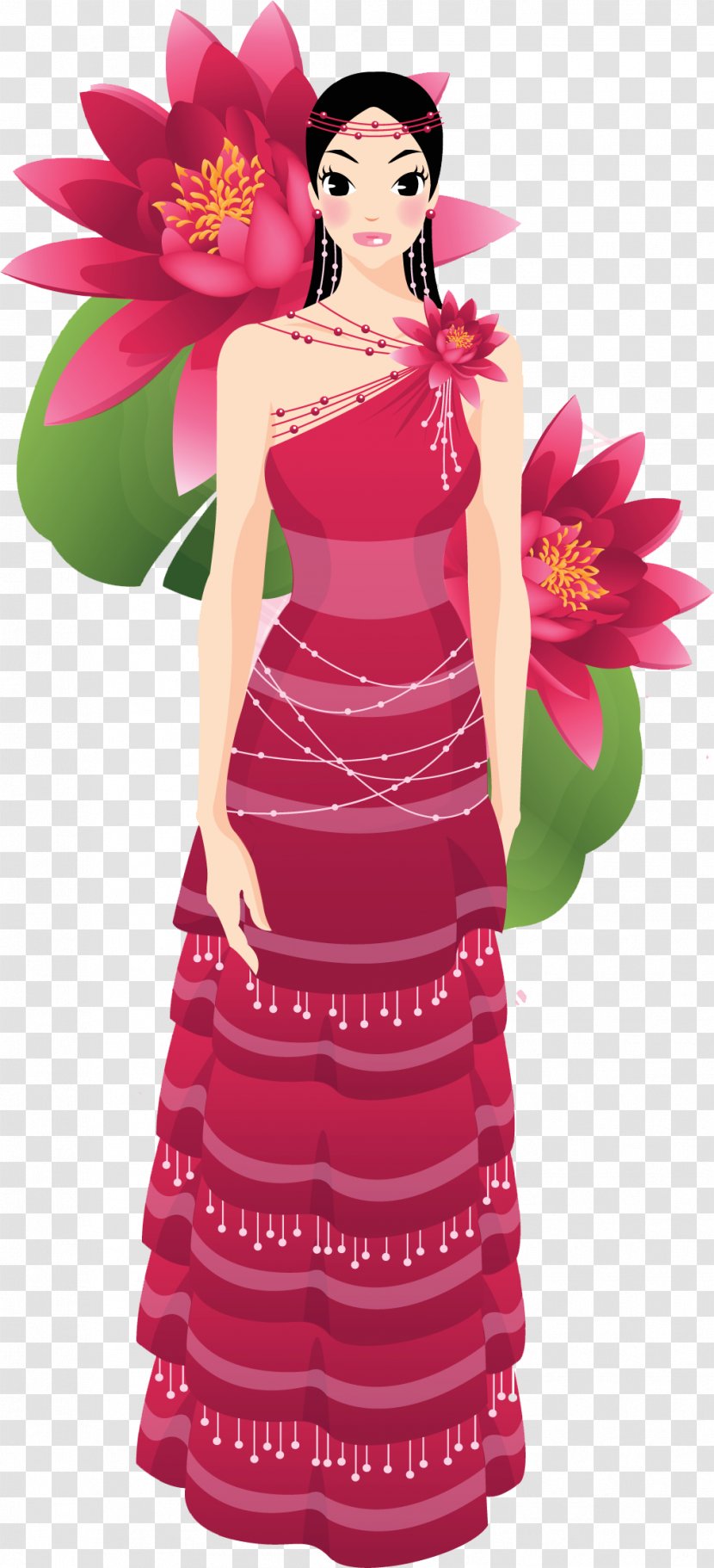 Lotus - Doll - Mythical Creature Transparent PNG