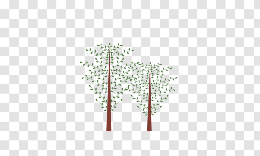 Tree Forest - Drawing Transparent PNG