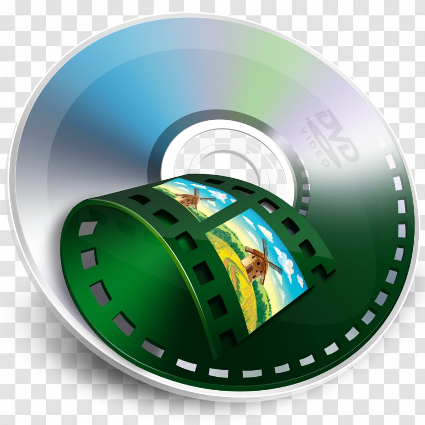 DVD-Video MacOS - Green - Dvd Transparent PNG