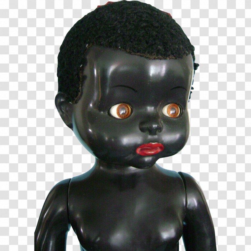 1940s Black Doll Collectable Toy - Children’s Toys Transparent PNG