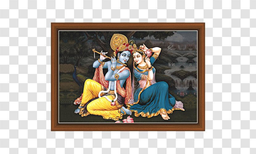 Radha Krishna Deity Bhajan Transparent PNG