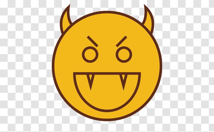 Smiley Emoticon Evil Shapes Clip Art - Facial Expression Transparent PNG