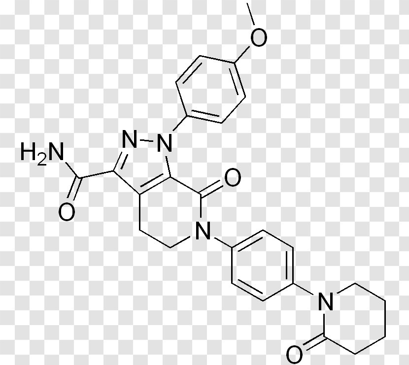 Apixaban Direct Xa Inhibitor Pharmaceutical Drug Anticoagulant Rivaroxaban - Tree - Heparin Transparent PNG