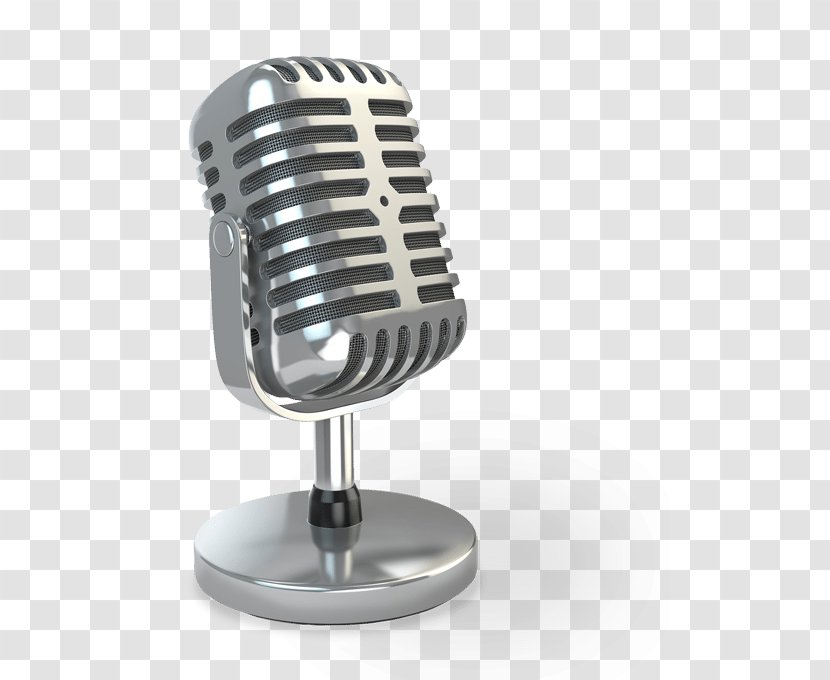 Microphone Video Voice-over Human Voice Sound Recording And Reproduction - Clip Transparent PNG