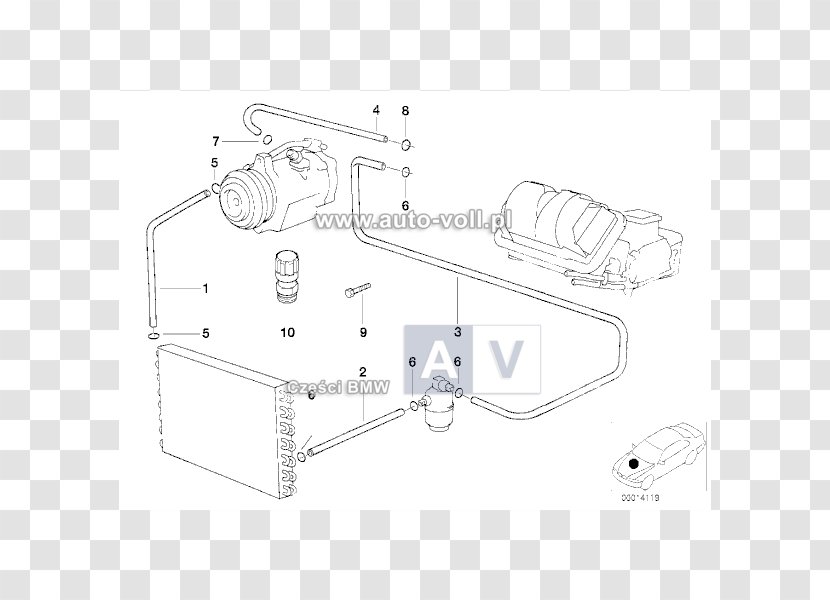 BMW Car Technology Condenser - Auto Part - Bmw E30 Transparent PNG