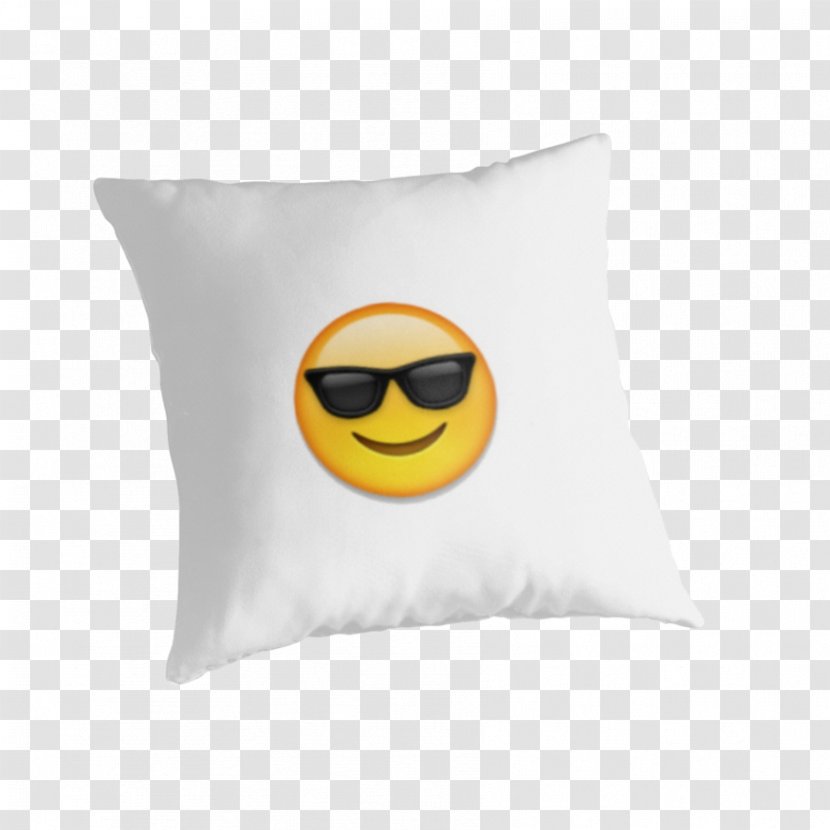 Throw Pillows Glasses Cushion Visual Perception Book - Pillow - Sunglasses Emoji Transparent PNG