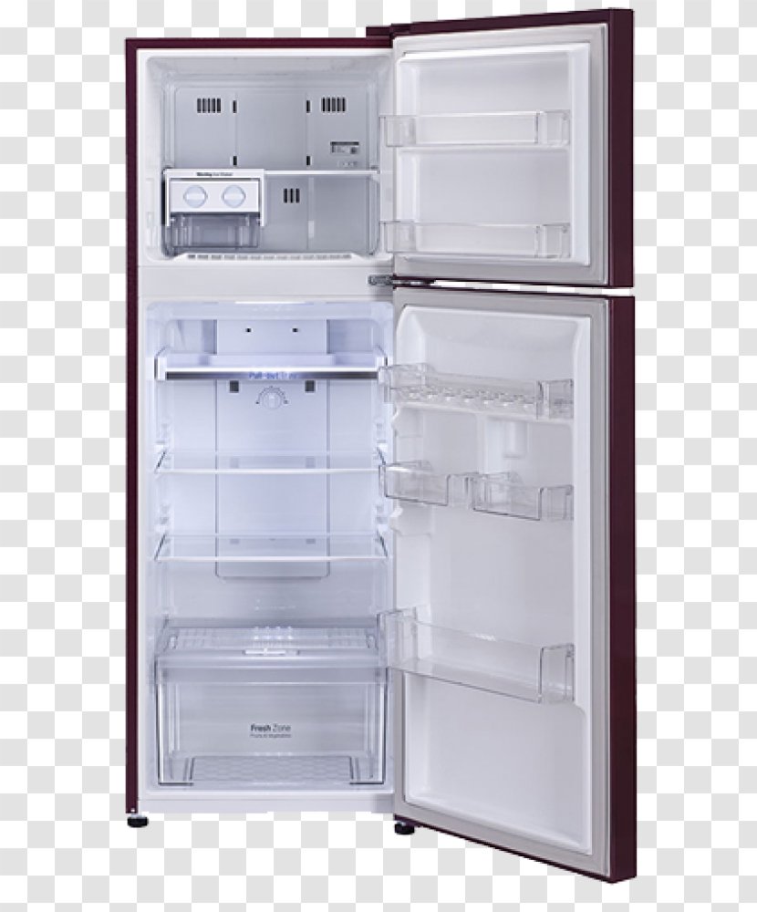 Auto-defrost Refrigerator LG Electronics Direct Cool G5 - Inverter Compressor - Double Door Transparent PNG