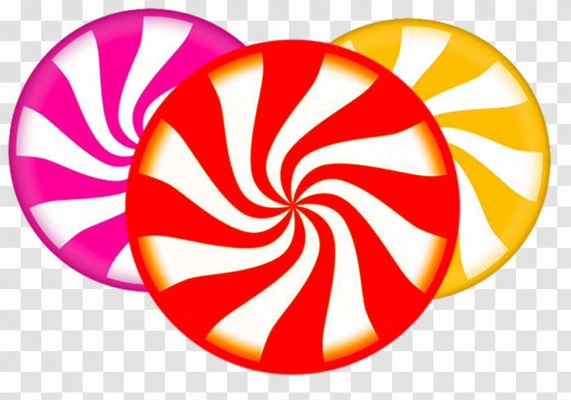 Lollipop Candy Cane Clip Art - Circular Swirling Transparent PNG