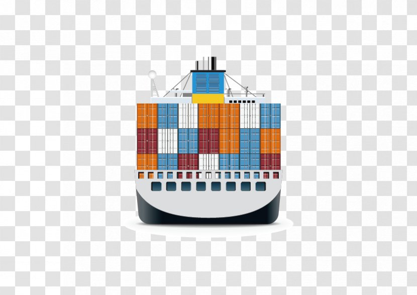 Mover Cargo Freight Transport Icon - Vector Ship Transparent PNG