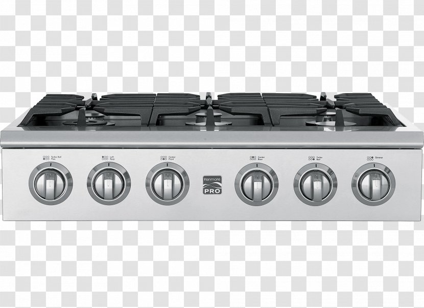 Cooking Ranges Kenmore Gas Stove Electric - Cooktop - Stoves Transparent PNG