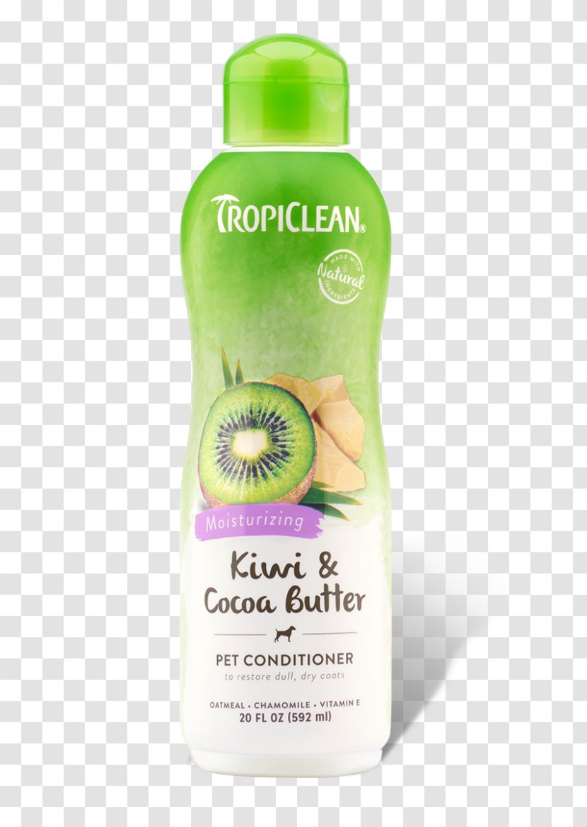 Dog TropiClean Champú Y Coco Rosewood Tropiclean Shampoo 2in1 Papaya Plus 20oz Lime Cocoa Butter Conditioner Transparent PNG