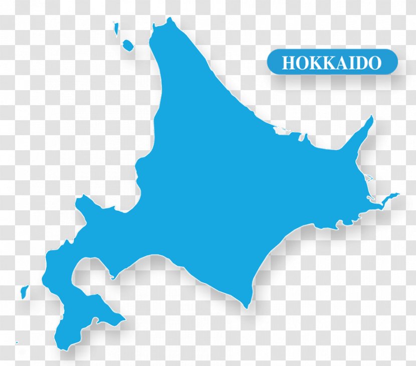 Hokkaido Map Clip Art - Vector Transparent PNG