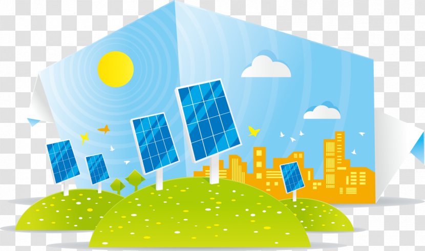 Solar Energy Panel Illustration - Decorative Panels Transparent PNG