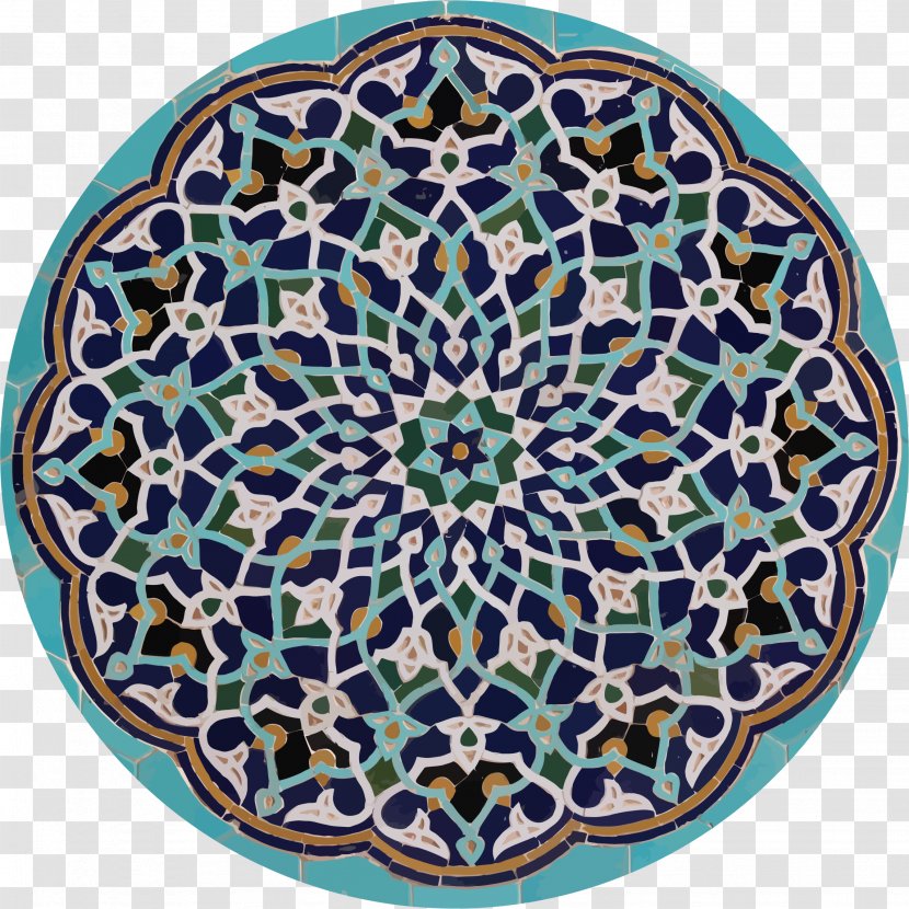 Jameh Mosque Of Yazd Isfahan Sheikh Zayed Islam - Tile - Islamic Transparent PNG
