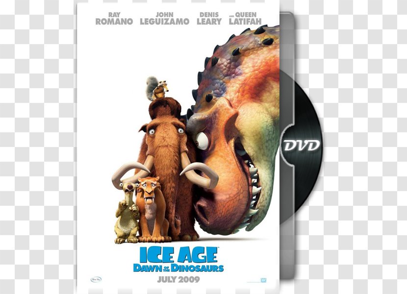 Ice Age: Dawn Of The Dinosaurs Film Continental Drift Denis Leary - Hielo Transparent PNG