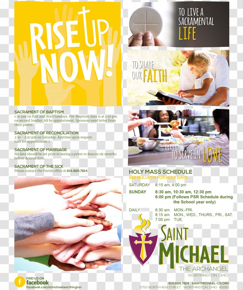 St. Michael The Archangel Saint North High Street Mobile Phones Finance - Brochure - Bulletin Transparent PNG