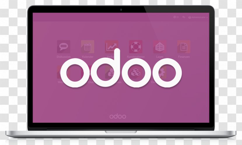 Odoo Enterprise Resource Planning Customer Relationship Management Computer Software Account - Electronic Device Transparent PNG