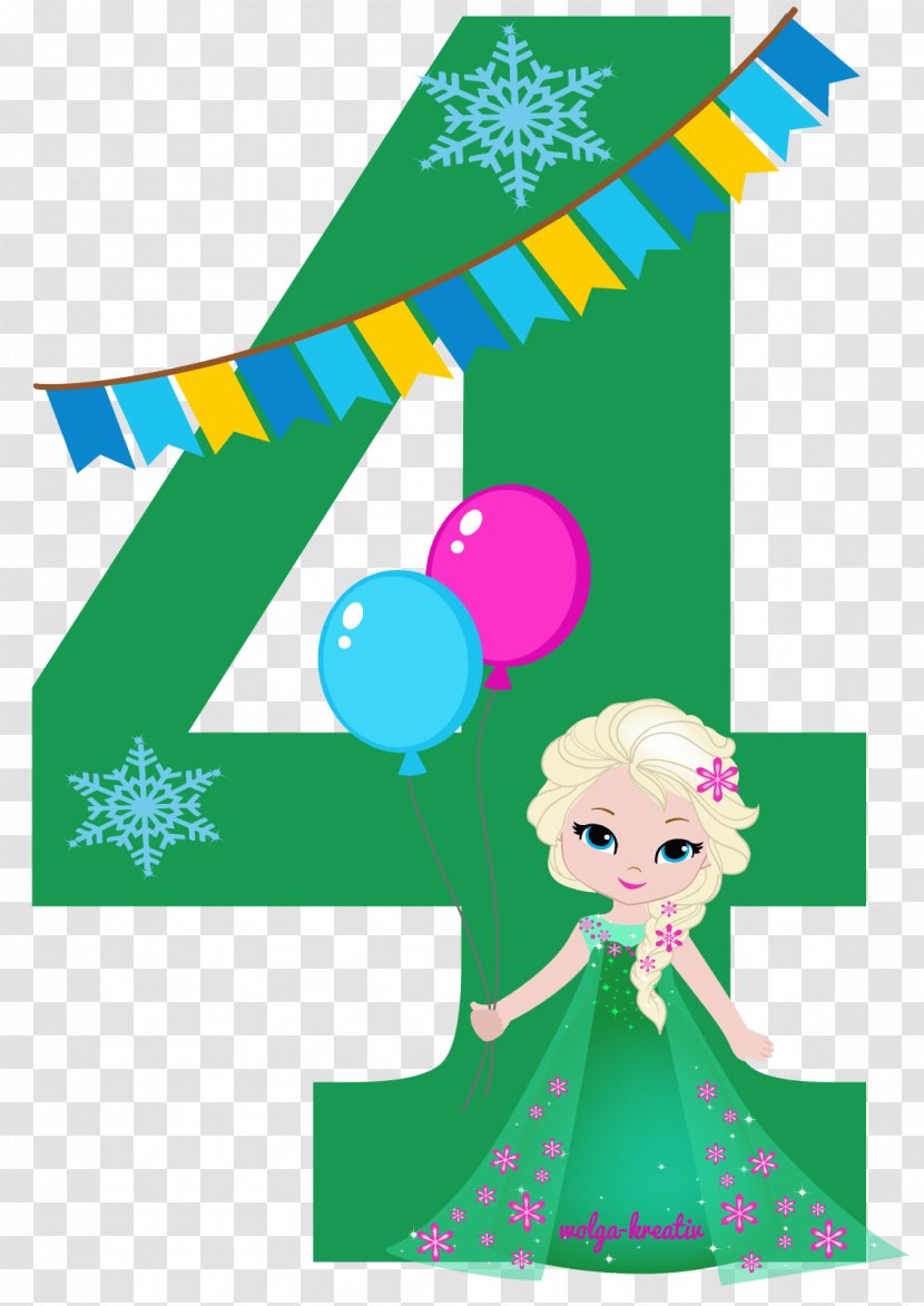 Birthday Blahoželanie Elsa Mädchen #4 - Heart Transparent PNG