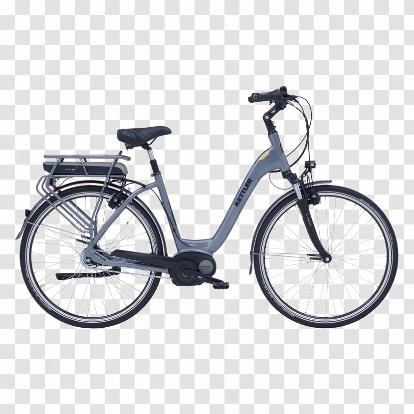 Electric Bicycle Kettler Hub Gear Prophete E-Bike Alu-City Elektro - Saddle Transparent PNG