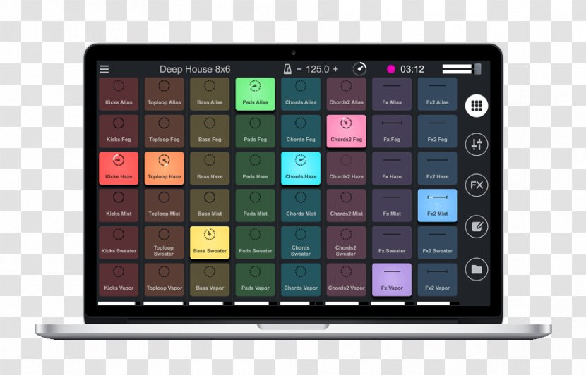 Remixlive - Heart - Drum Pads MacOS Cross/CrossDJ Disc JockeyRemix Transparent PNG