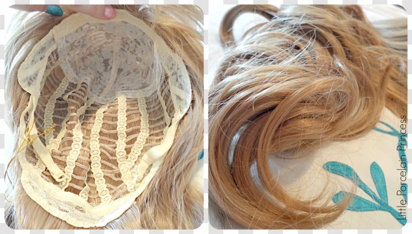 Long Hair - Blonde Wig Transparent PNG