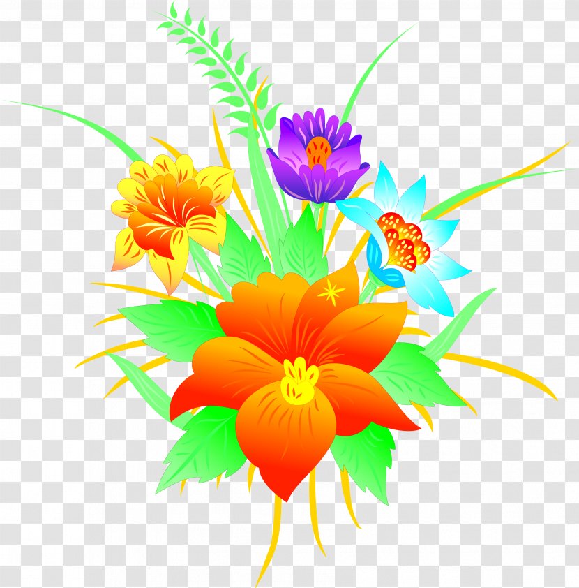 Floral Design Cut Flowers Flower Bouquet Marigolds - Arranging Transparent PNG