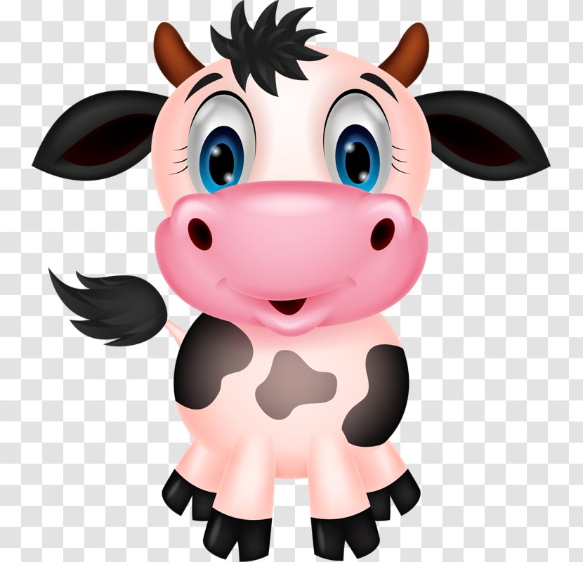 Cattle Royalty-free Clip Art - Cow Cartoon Transparent PNG