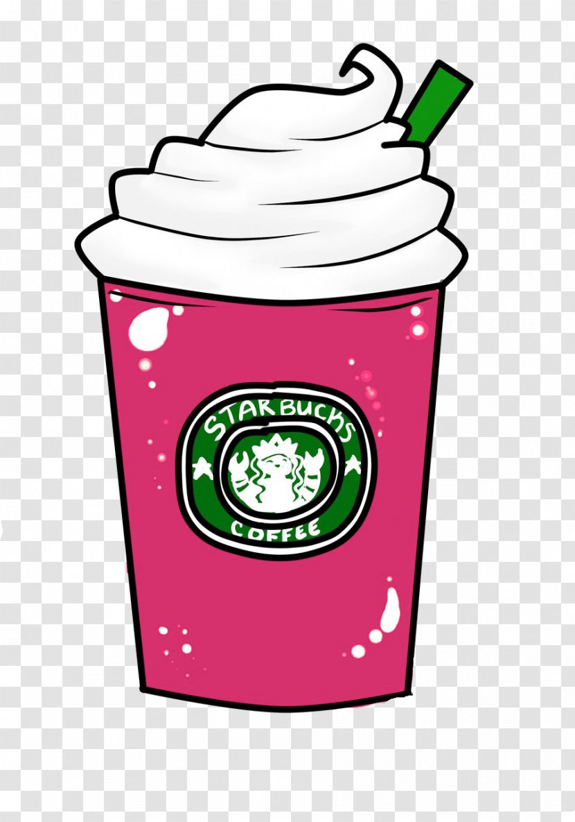 Starbucks Latte Coffee Clip Art - Cup Transparent PNG