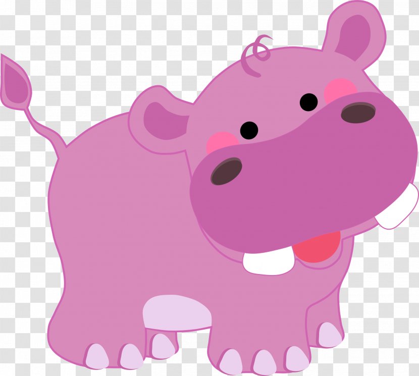 Hippopotamus Lion Safari Clip Art - Nose Transparent PNG