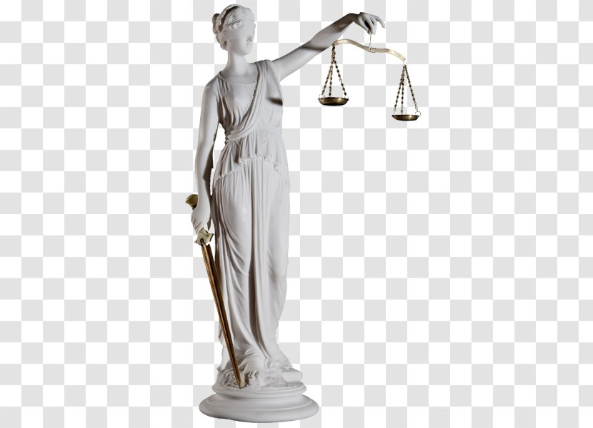 Deity Law Themis - Sculpture - Yuridicheskaya Sluzhba Transparent PNG