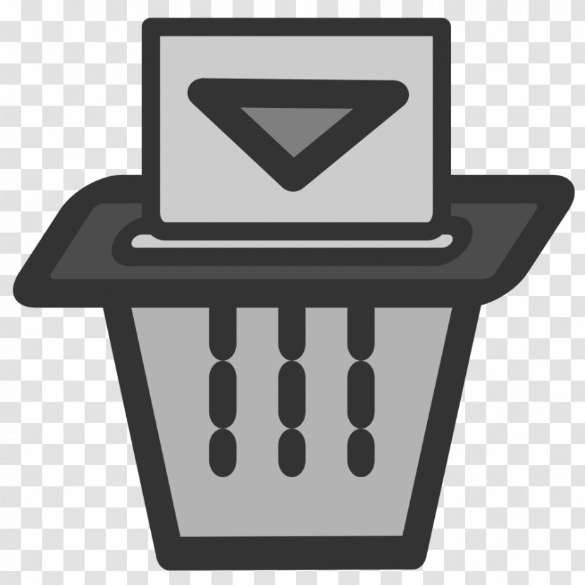 Paper Shredder Industrial Clip Art - Trash Can Transparent PNG