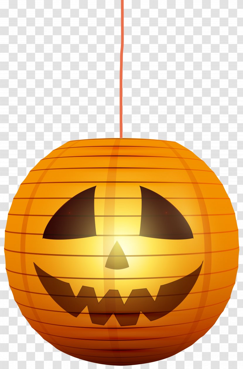Jack-o-lantern Halloween Pumpkin Clip Art - Jackolantern - Lights Cliparts Transparent PNG