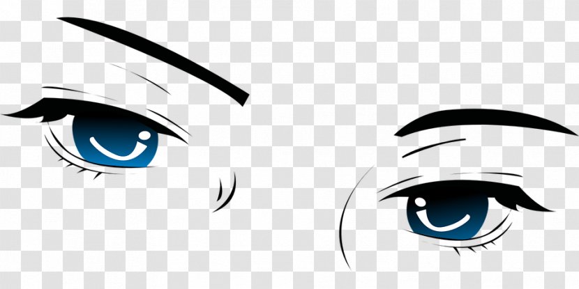 Eyebrow Human Eye Iris - Cartoon Transparent PNG