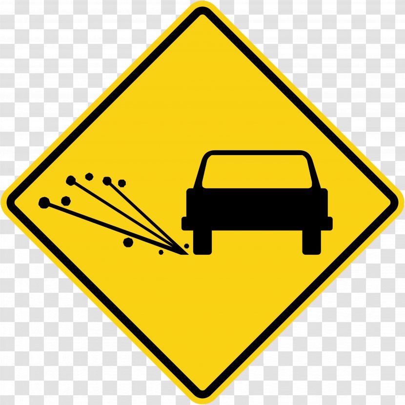 Traffic Sign Warning ป้ายจราจรประเทศไทย - Manual On Uniform Control Devices - Truck Transparent PNG