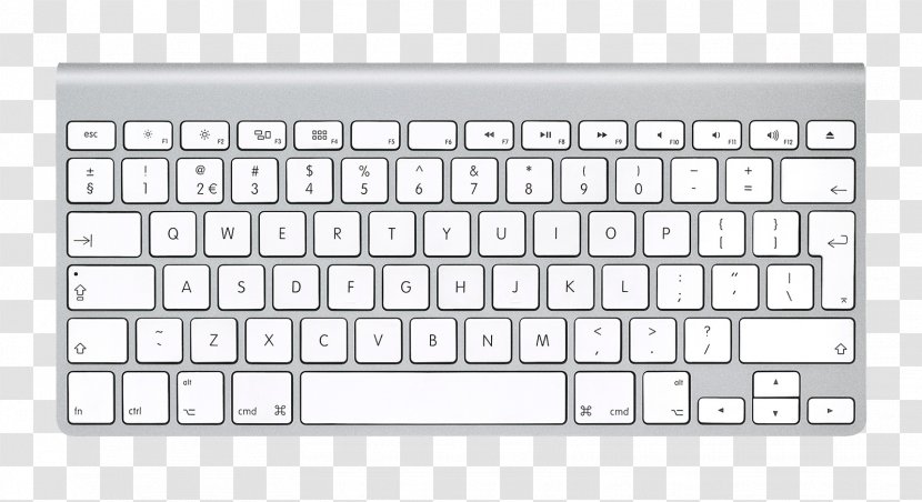 Computer Keyboard MacBook Pro IPod Touch Apple Wireless - Technology Transparent PNG