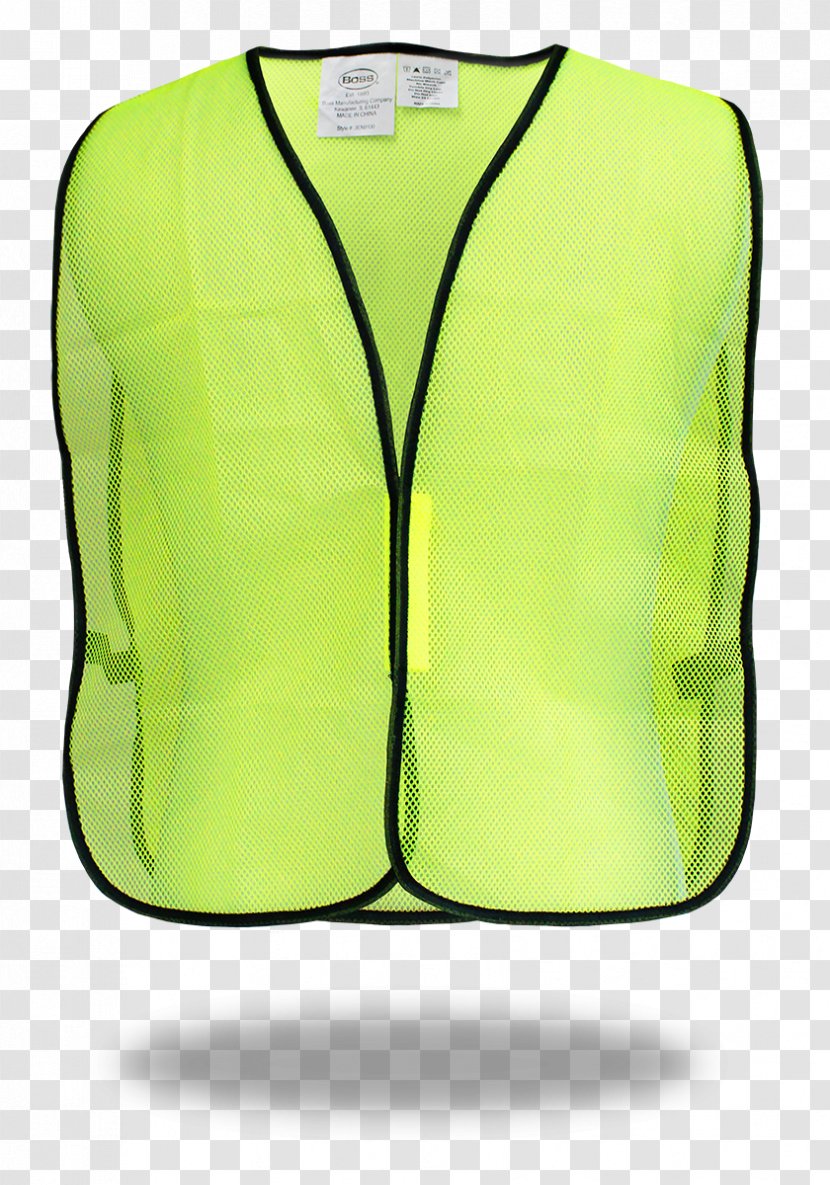 High-visibility Clothing Sleeve Gilets Outerwear Jacket - Safety - Vest Transparent PNG