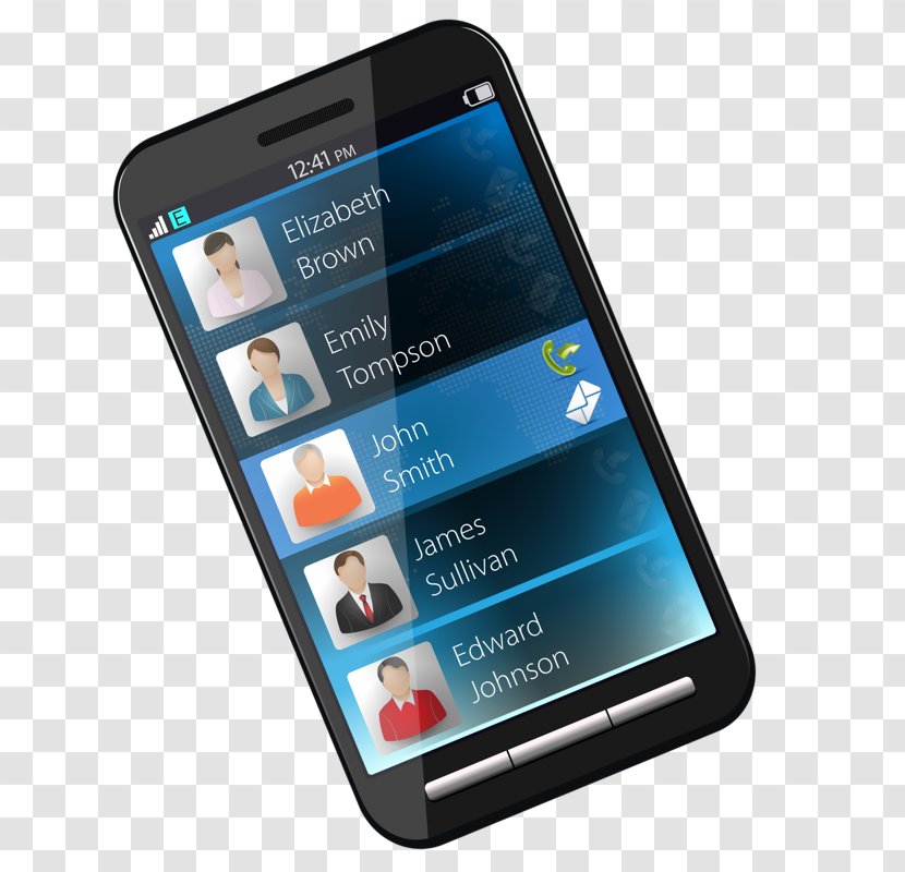 Smartphone Feature Phone Clip Art - Technology Transparent PNG