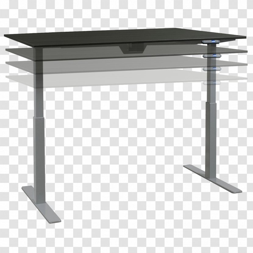 Sit-stand Desk Table Standing Office Transparent PNG