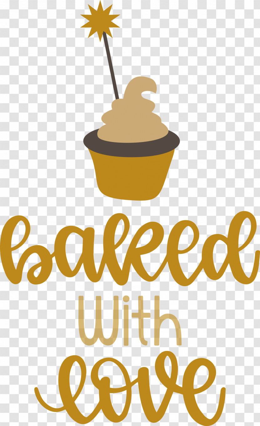 Baked With Love Cupcake Food Transparent PNG