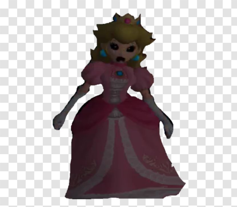 Mario & Luigi: Bowser's Inside Story Super World 2: Yoshi's Island Princess Peach - Figurine - Peaches Transparent PNG