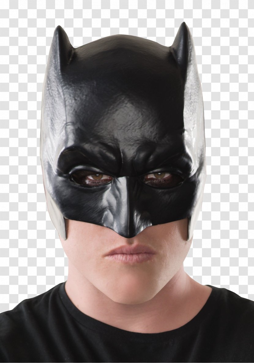 Batman V Superman: Dawn Of Justice Latex Mask Clothing Accessories - Halloween Costume Transparent PNG