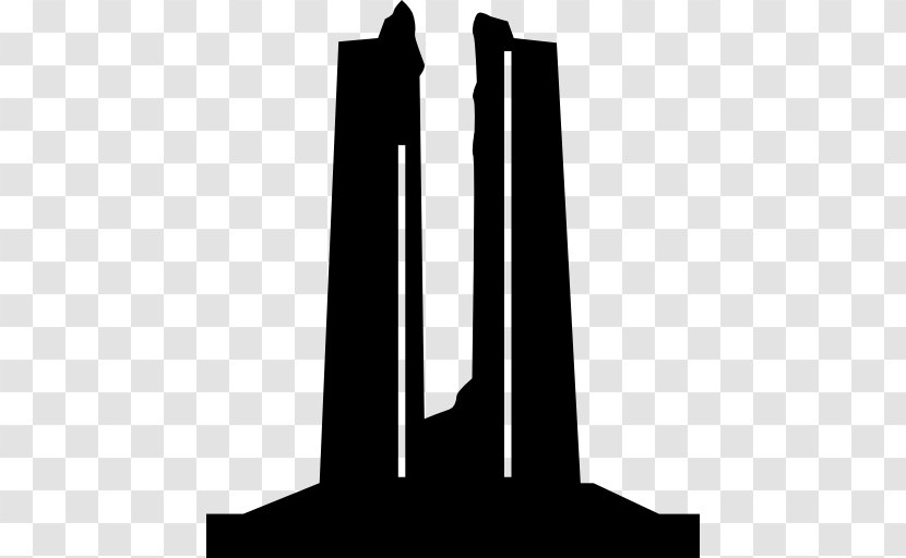 Canada Vector - Black And White - Monument Transparent PNG