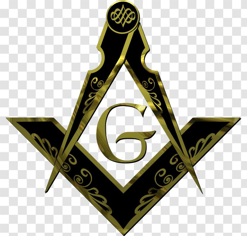 Square And Compasses Freemasonry Masonic Lodge Compass, Worth Matravers Clip Art - Black Gold Transparent PNG