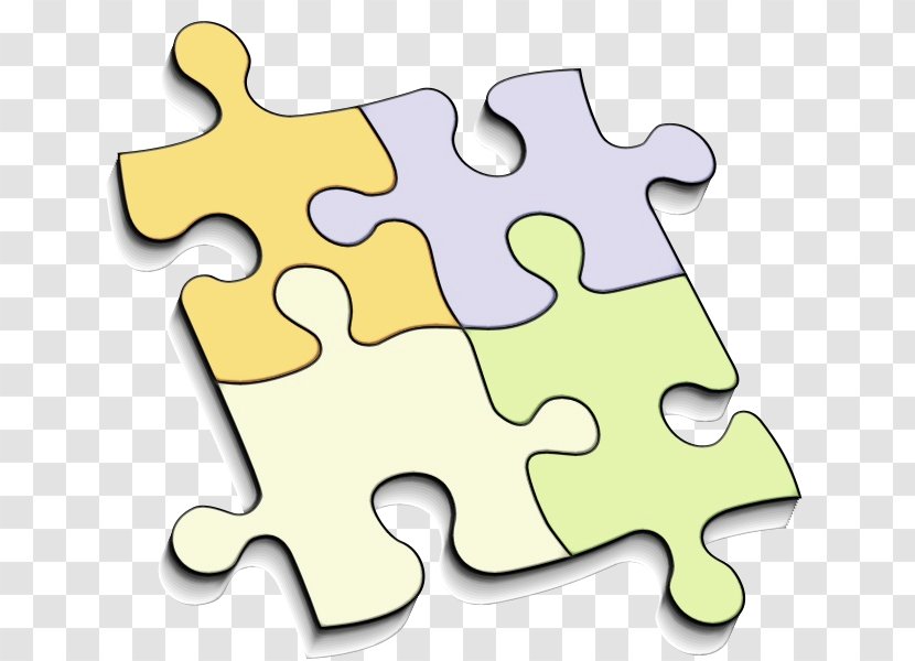 Jigsaw Puzzle Yellow Transparent PNG