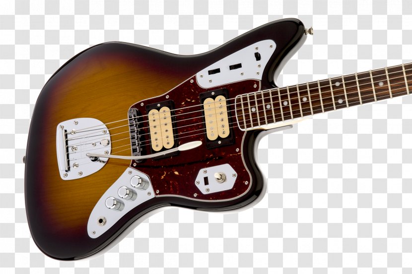 Fender Jaguar Electric Guitar Musical Instruments Corporation Sunburst - Jagstang Transparent PNG
