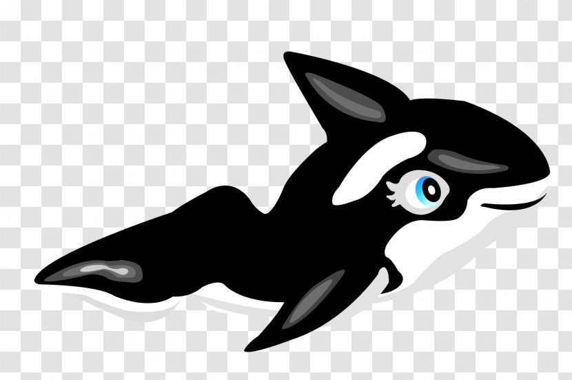 Dolphin Marine Mammal - Icon Design - Black Shark Transparent PNG