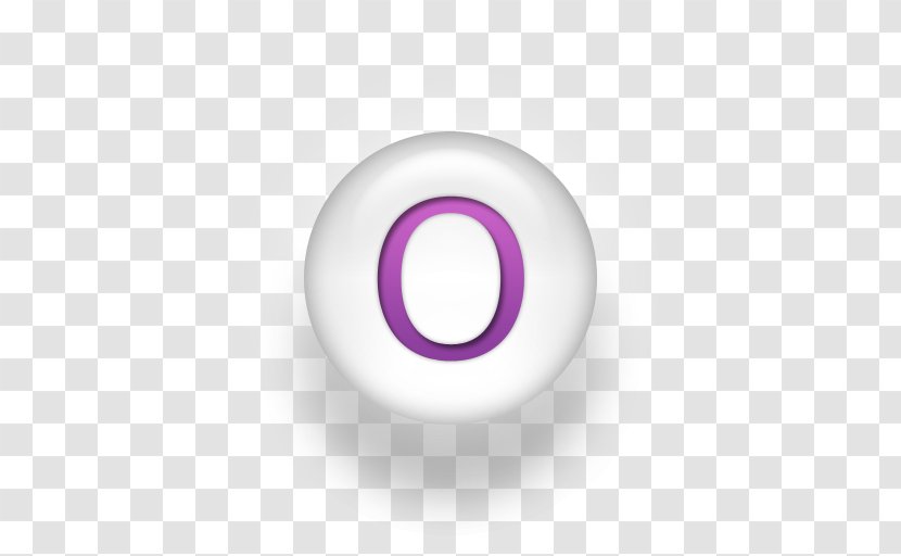 Circle Font - Violet Transparent PNG